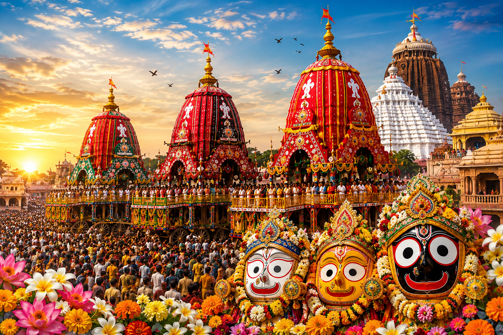 75+ Happy Jagannath Rath Yatra 2026 Wishes, Messages, Quotes, Greetings & GIFs to Share with Family and Friends